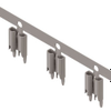 Low Insertion Standard Auto Fuse Clip on Continuous reel -- 3573-R - Image