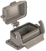 Housing, Bulkhead 10B, 1 Lever, Alum; Heavy Duty Connector Type Harting - 91Y4104 - Newark, An Avnet Company