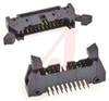 Conn Ejector Header HDR 60 POS 2.54mm Solder RA Thru-Hole - 70114175 - Allied Electronics, Inc.
