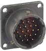 connector,metal circ,class e,box mount recept,size 14,19 #20 solder pin contact - 70143388 - Allied Electronics, Inc.