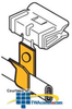 Erico Clip for Romex or Non-Metallic Cable to Beam - RMX24 - TelephoneStuff.com