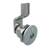 Quarter-Turn Cam Latch, 8 mm Hex Recess, 6mm  Grip, Sealed, Zinc Alloy, Chrome Plated, Bright - E5-2-011-001 - Southco