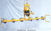 Six Pad Electric Inline Lifter with Powered Tilt - ET40M6-110 - ANVER Corporation