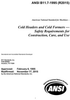 Cold Headers & Cold Formers - Safety Requirements for Construction, Care & Use - Electronic Copy -- ANSI B11.7-1995 (R2015)