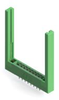 Card Edge Conn, Single Side, 8Pos, Th; Card Edge Connector Type Edac - 57AJ2531 - Newark, An Avnet Company