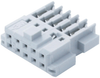 Wire-Board Connector, Socket, 10 Position, 2.54Mm; Idc Connector Type 3M - 48F3035 - Newark, An Avnet Company