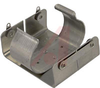 Battery Holder; D; 1.187 in. to 1.375 in.; Aluminum; Nickel Plated; PC Mount; 2 - 70182571 - Allied Electronics, Inc.