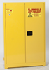 Eagle 45 gal Yellow Hazardous Material Storage Cabinet - 43 in Width - 65 in Height - Floor Standing - 048441-33120 - 048441-33120 - R. S. Hughes Company, Inc.