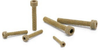 Plastic Screw - Socket Head Cap Screws - Full Thread - PEEK -- SPE-M4-90-C-FT