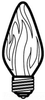 Standard Incandescent Lamp - 40FM/AU/CD2-TP6-120 - GE Lighting