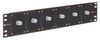 Universal Rack Panel with 6 Type N Couplers, 50 Ohm -- REF00059