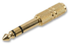 Jack Adapter Stereo3.5Mm To 6.35Mm Gold; No. Of Contacts Multicomp Pro - 26W6668 - Newark, An Avnet Company