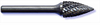 Pointed Tree Shape Carbide Bur - SG-1 - Advanced Carbide Tool Company, Inc.