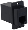 Rj12 Coupler, Jack-Jack, 6Pos, Cat3, Blk; In Line Connector A L-Com - 50AC8548 - Newark, An Avnet Company