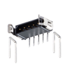 5 Pos. Male SIL Horizontal Throughboard Conn. Latches - M80-8420542 - Harwin Plc