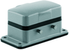 Bulkhead Housing, Size 4, Aluminium; Heavy Duty Connector Type Weidmuller - 10B5505 - Newark, An Avnet Company