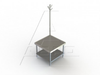 MGRU Series, Stainless Steel NSF Listed Machine Stand -- 4MGRU-2424 - Image