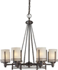 2389-06-32 Mid. Chandeliers-Pillar Candle - 413917 - Capital Lighting, Inc.