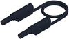 Test Lead, 4Mm Banana Plug, Black, 250Mm; Test Connector Type A Hirschmann Test And Measurement - 71AC0985 - Newark, An Avnet Company