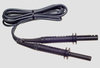 Test lead 1.8 m 5 kV (banana plugs, shielded) black/graphite - WAPRZ1X8BLBB - Sonel Test