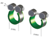 KH-STOPFA 0.945 in. Min. ID 0.984 in. Max. ID StopFlex Hose Bands - KH-STOPFA2425 - Kuriyama of America, Inc.
