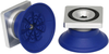 Flat suction cup (round) for very dynamic handling of smooth and oily workpieces SAF 40 NBR-60 RA - 10.01.01.10793 - Schmalz Inc.