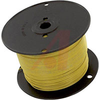Wire, Hook-Up;TC;18 AWG;16/30 Strand;Yel PVC Ins;MIL-W-76B;-40 to 105degC;300V - 70193984 - Allied Electronics, Inc.