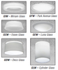 Deco Glass Downlight for One Horizontal A Lamp - 6HIA19GIW Decorative - Pathway Lighting Products, Inc.