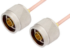 N Male to N Male Cable 6 Inch Length Using RG405 Coax, RoHS - PE3920LF-6 - Pasternack