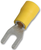 Crimp Terminal, Fork, Yelllow, 36A, 5Mm; Product Range Pro Power - 84AJ1044 - Newark, An Avnet Company