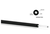 POF, Step Index, 1000 µm Core, 2.2 mm OD w/ Jacket -- F-POF-1000-C
