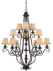 28412-GB Large Chandeliers-Candle - 360656 - Capital Lighting, Inc.
