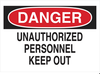 Admittance Sign - 95377 - Brady Corporation