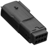 Housing Conn, Plug, 8Pos, Pbt Gf, Black; Product Range Aptiv/delphi - 61AC8928 - Newark, An Avnet Company