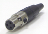 TA Series Female Cable Mount Connectors - TA3FBX - Conxall Corporation