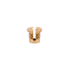 E-Z Press™ Threaded Insert for Plastic - Reverse Slot - Brass - 4-40 -- 260-004-RS