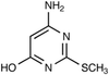 6-Amino-2-methylthio-4(3H)pyrimidinone - 6689 - Medical Isotopes, Inc.