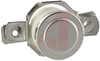 THERMOSTAT, HIGH TEMPERATURE, SPST, PLATED STEEL TERMINALS, 15A @ 120 VAC -- 70012616
