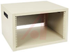 Cabinet; Steel; 10.812 in.; 21.062 in.;15.5 in.; Sand Textured; 18 ga.; 1 in. - 70149102 - Allied Electronics, Inc.