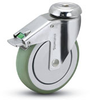 CH - Chrome Hospital Series Caster - CH-06AMP-125-DL - MedCaster