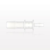 Straight Reducer Connector, Barbed, Natural - 61564 - Qosina Corp.