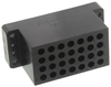 Plug Housing, Phenolic Gf, Panel, Black; Product Range Amp - Te Connectivity - 12H5097 - Newark, An Avnet Company