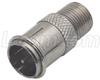 Rf/coaxial Adapter, F Plug-F Jack; Convert From Coax Type L-Com - 89M7281 - Newark, An Avnet Company