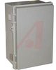 Enclosure; ABS/PC Blended Plastic; Polyurethane Gasket; Light Gray; NEMA1,2,4,4X - 70147739 - Allied Electronics, Inc.