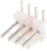 Header; 0.1 in. (Centerline); White (Housing); Polyester; 4; UL 94V-0 - 70083659 - Allied Electronics, Inc.