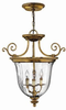 3613BB Foyer/Hall Lanterns-Glass w/Frame - 791343 - Capital Lighting, Inc.