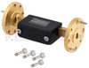 WR-19 Waveguide Attenuator Fixed 28 dB Operating from 40 GHz to 60 GHz, UG-383/U-Mod Round Cover Flange - FMWAT1003-28 - Fairview Microwave Inc.