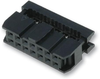 Wire-To-Board Connector, T812 Series, Idc / Idt, Receptacle, 6, 2.54 Mm, Gold Plated Contacts Rohs Compliant Amphenol Communications Solutions - 45W6454 - Newark, An Avnet Company