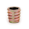 E-Z Hex™ Threaded Insert for Soft Wood - Flush - M8-1.25 x 13mm - 808125-13 - E-Z LOK