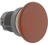Switch, Pushbutton, NON-Illuminated, RED BUTTON, SILVER METAL RING -- 70128662